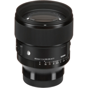sigma 85mm f/1.4 dg dn art lens for sony e